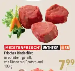 CITTI Markt MEISTERFRISCH Frisches Rinderfilet Angebot