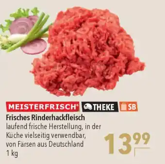 CITTI Markt MEISTERFRISCH Frisches Rinderhackfleisch Angebot