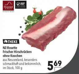 CITTI Markt Neuseeland HIRSCH NZ-Rosette Frischer Hirschrücken ohne Knochen Angebot
