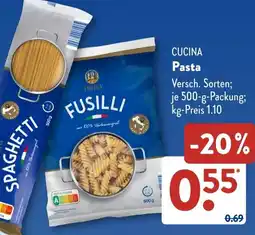 Aldi Süd CUCINA Pasta Angebot
