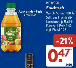 Aldi Süd RIO D'ORO Fruchtsaft Angebot