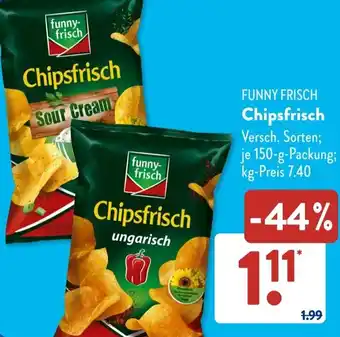 Aldi Süd FUNNY FRISCH Chipsfrisch Angebot