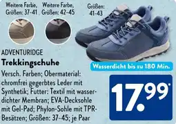 Aldi Süd ADVENTURIDGE Trekkingschuhe Angebot