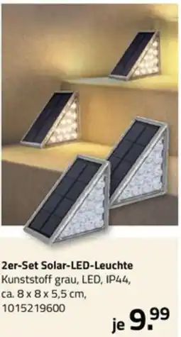 ROLLER 2er-Set Solar-LED-Leuchte Angebot