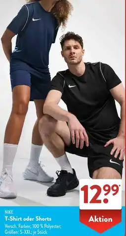 Aldi Süd NIKE T-Shirt oder Shorts Angebot