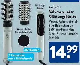 Aldi Süd AMBIANO Volumen- oder Glättungsbürste Angebot
