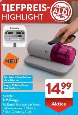 Aldi Süd AMBIANO UV-Sauger Angebot