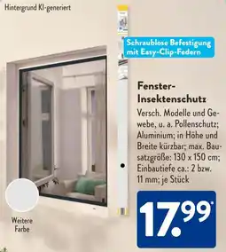 Aldi Süd Fenster Insektenschutz Angebot
