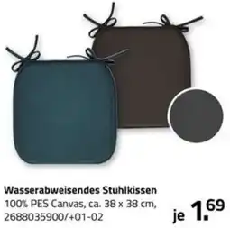 ROLLER Wasserabweisendes Stuhlkissen Angebot