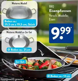 Aldi Süd BBQ Eisenpfannen Angebot