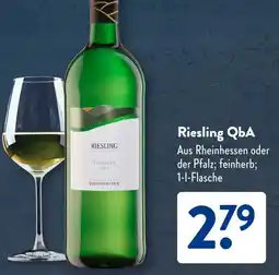Aldi Süd Riesling QbA Angebot