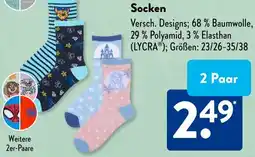 Aldi Süd Socken Angebot