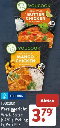 Aldi Süd YOUCOOK Fertiggericht Angebot