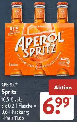 Aldi Süd APEROL Spritz Angebot