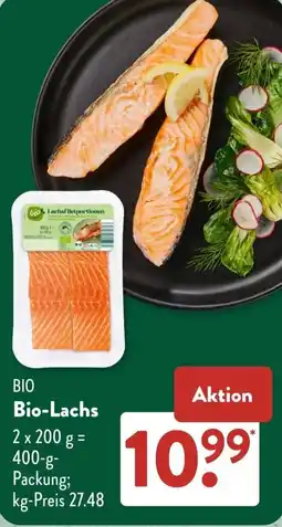 Aldi Süd Bio lachsfiletportionen Angebot
