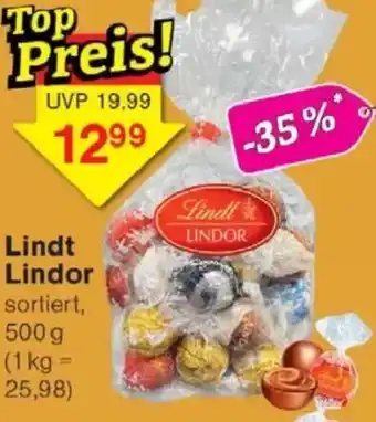 Jawoll Lindt Lindor Angebot