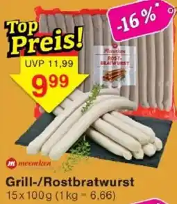 Jawoll meemken Grill-/Rostbratwurst Angebot