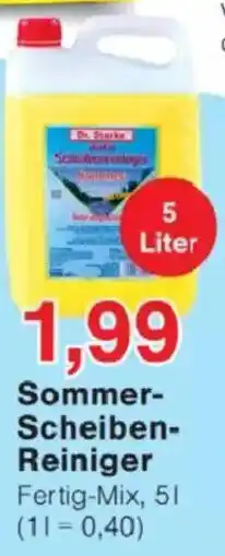 Jawoll Dr. Starke Sommer- Scheiben- Reiniger Angebot