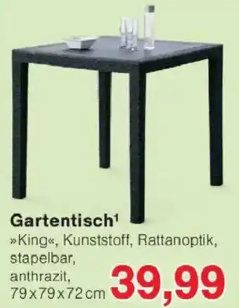 Jawoll Gartentisch Angebot