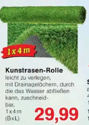 Jawoll Kunstrasen-Rolle Angebot