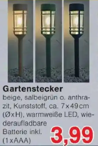 Jawoll Gartenstecker Angebot