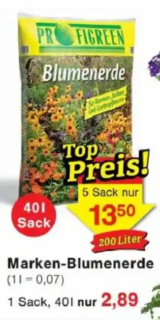 Jawoll PROFIGREEN Marken-Blumenerde Angebot