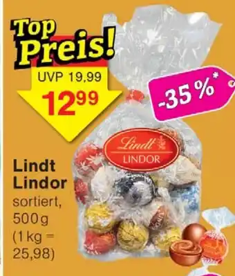 Wiglo Wunderland Lindt Lindor Angebot