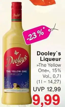 Wiglo Wunderland Dooley's Liqueur Angebot