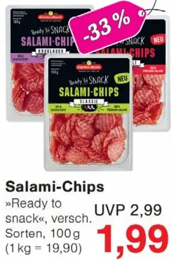 Wiglo Wunderland Salami-Chips Angebot