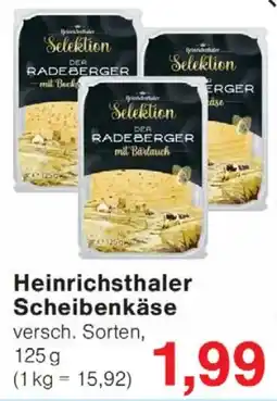 Wiglo Wunderland Heinrichsthaler Scheibenkäse Angebot