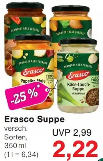 Wiglo Wunderland Erasco Suppe Angebot