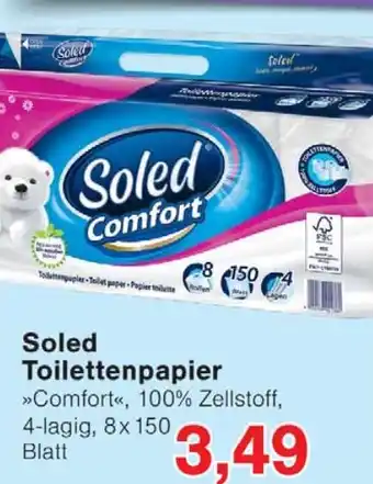 Wiglo Wunderland Soled Toilettenpapier Angebot