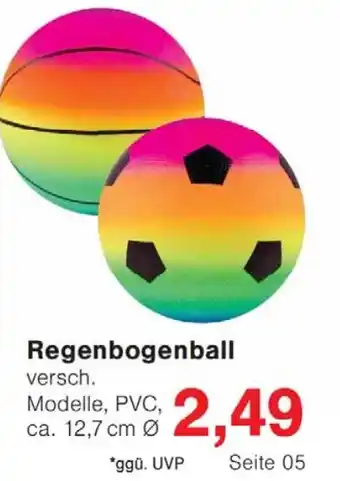 Wiglo Wunderland Regenbogenball Angebot