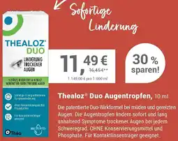 Alliance Healthcare Thealoz Duo Augentropfen Angebot