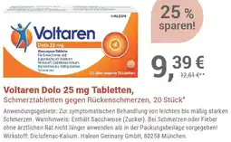 Alliance Healthcare Voltaren Dolo 25 mg Tabletten Angebot