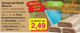 Wiglo Wunderland Universal-Brett Akazie Angebot