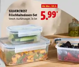 Lidl SILVERCREST Frischhaltedosen-Set Angebot