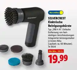 Lidl SILVERCREST Elektrische Reinigungsbürste Angebot