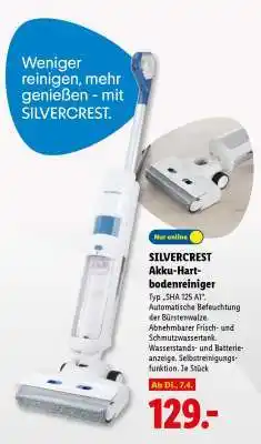 Lidl SILVERCREST Akku-Hartbodenreiniger Angebot