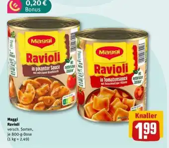 REWE Maggi Ravioli Angebot