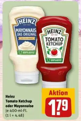 REWE Heinz Tomato Ketchup oder Mayonnaise Angebot