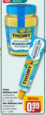 REWE Thomy Delikatess Senf Angebot