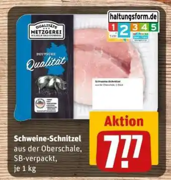 REWE Schweine-Schnitzel Angebot