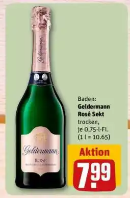 REWE GELDERMANN Rosé Sekt Angebot