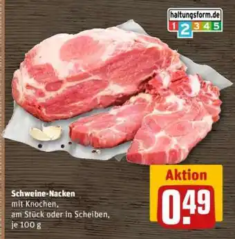 REWE Schweine-nacken Angebot