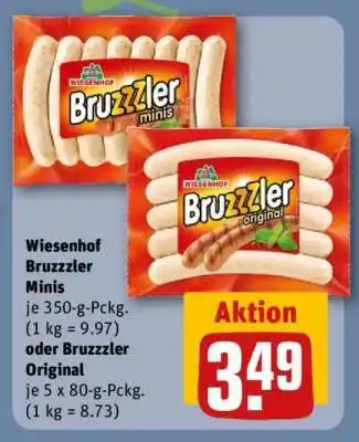 REWE Wiesenhof Bruzzzler Minis oder Bruzzzler Original Angebot
