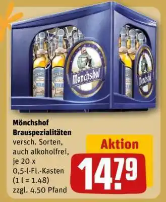 REWE Mönchshof Brauspezialitäten Angebot