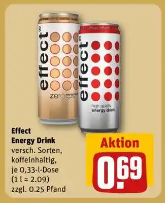 REWE EFFECT Energy Drink Angebot