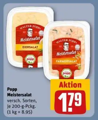 REWE popp Meistersalat Angebot