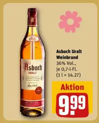 REWE Asbach Uralt Weinbrand Angebot